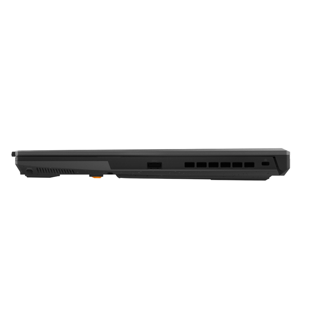 asus tuf gaming laptop right ports view