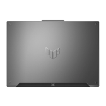 asus tuf gaming laptop upper view