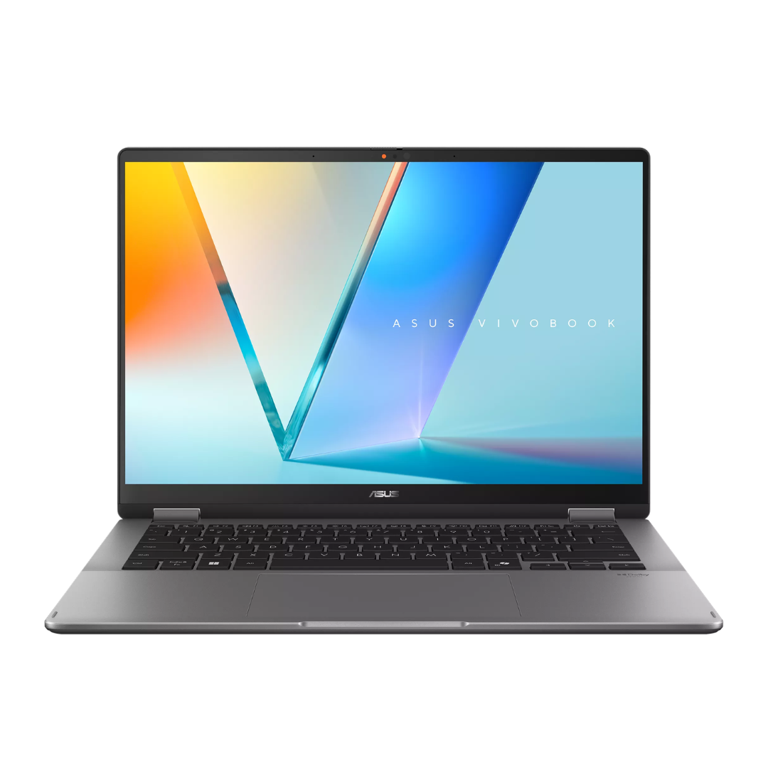 asus vivobook 14 flip front view
