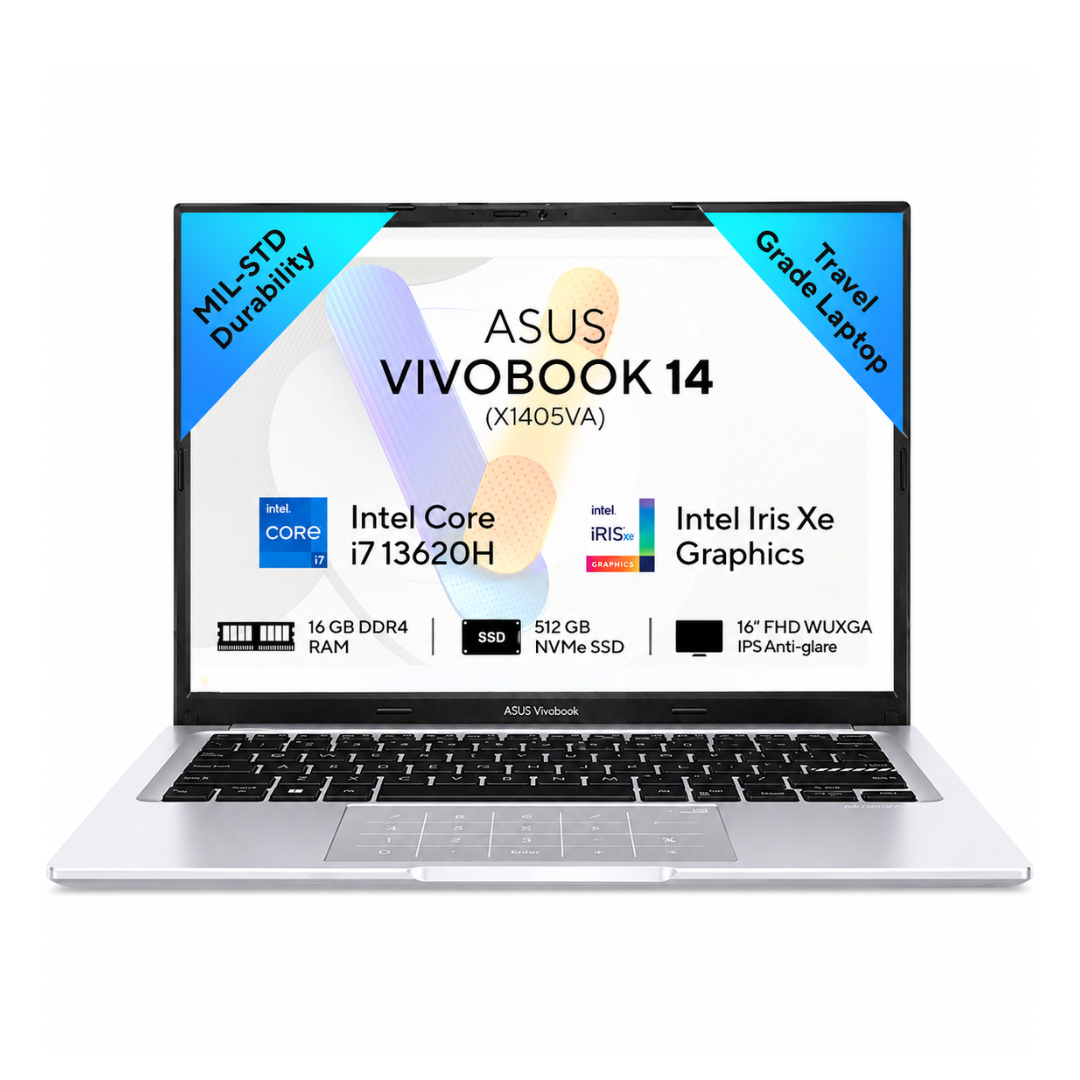 asus vivobook 14 front view
