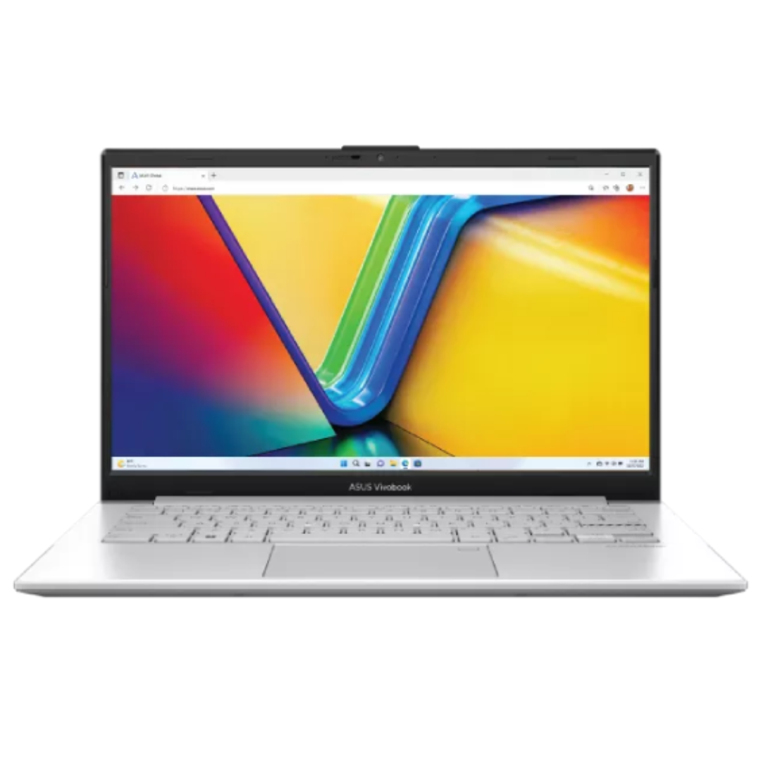 asus vivobook go e1404 front view