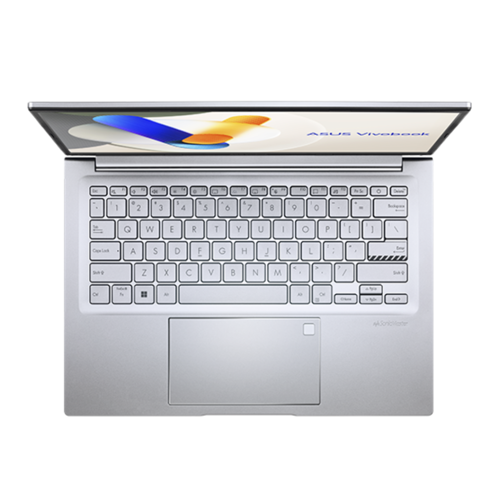 asus vivobook x1404va top view