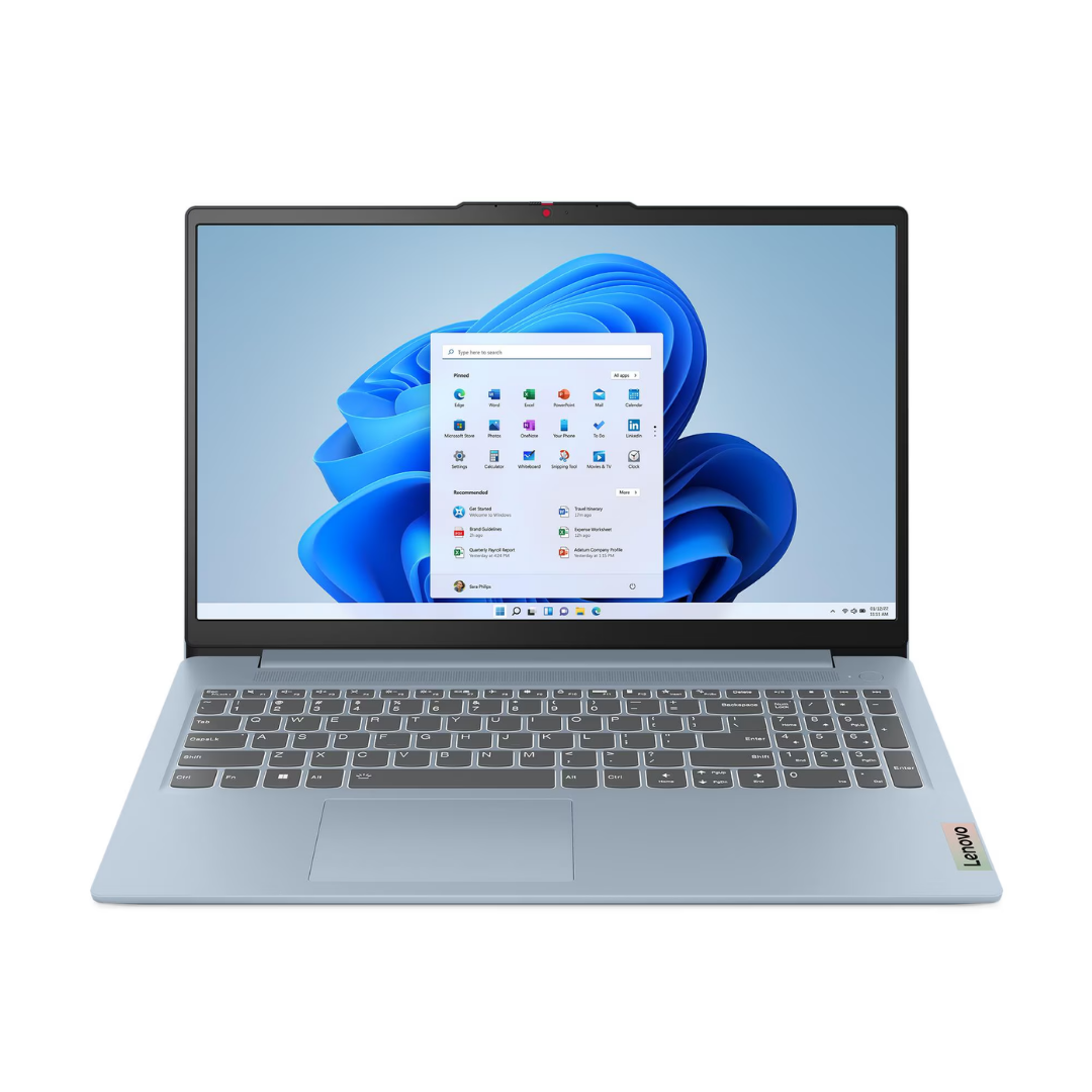 ideapad slim 3 15AMN8 front view