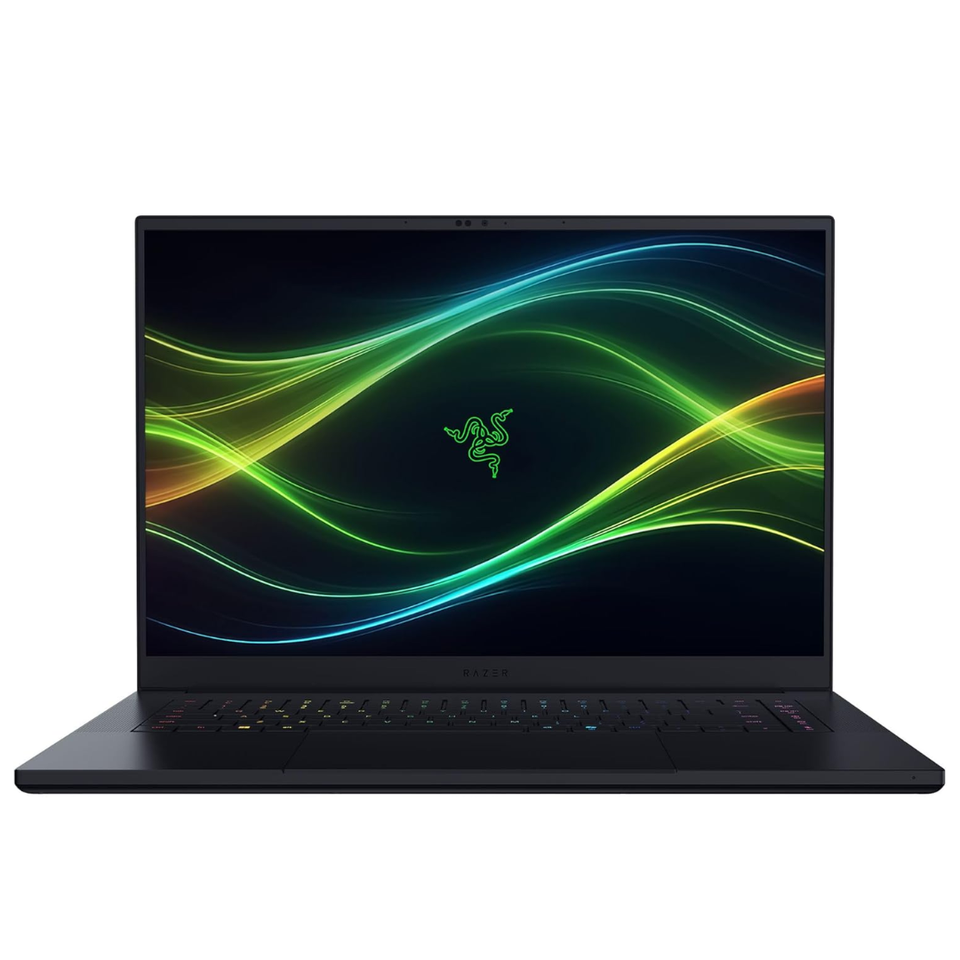 razer blade 16 gaming laptop front view