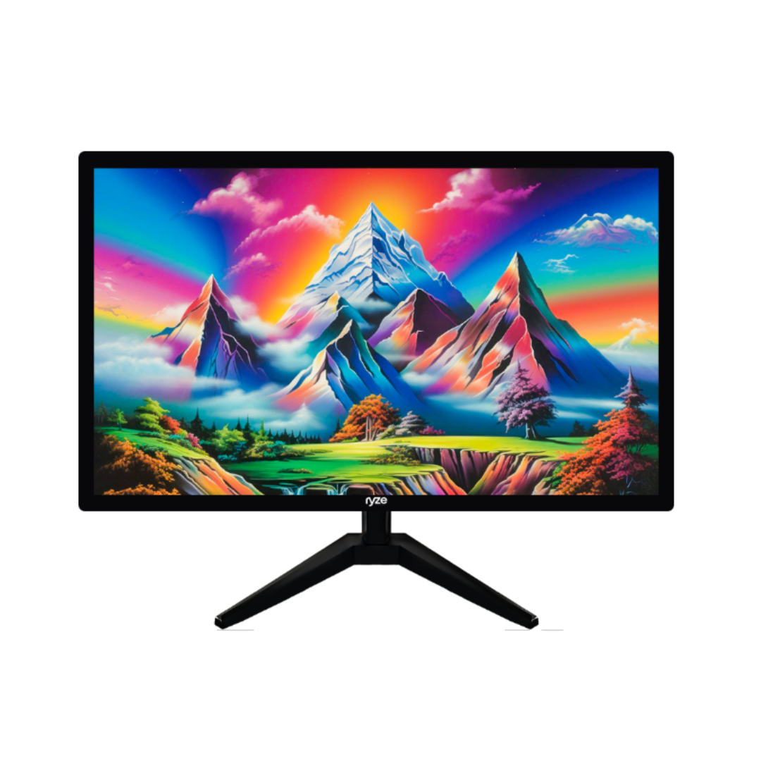 Ryze 18 inch LED monitor front view