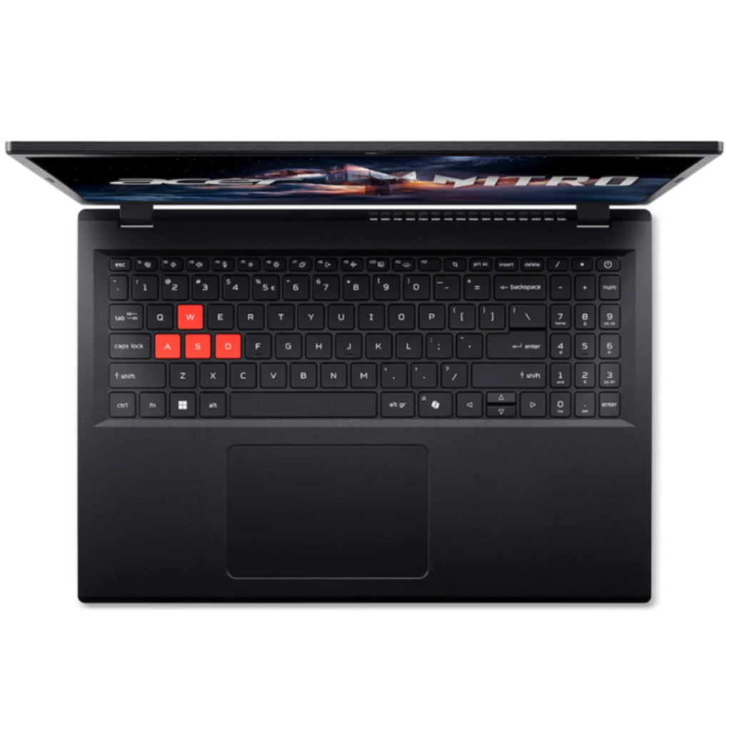 acer nitro lite 16 top view