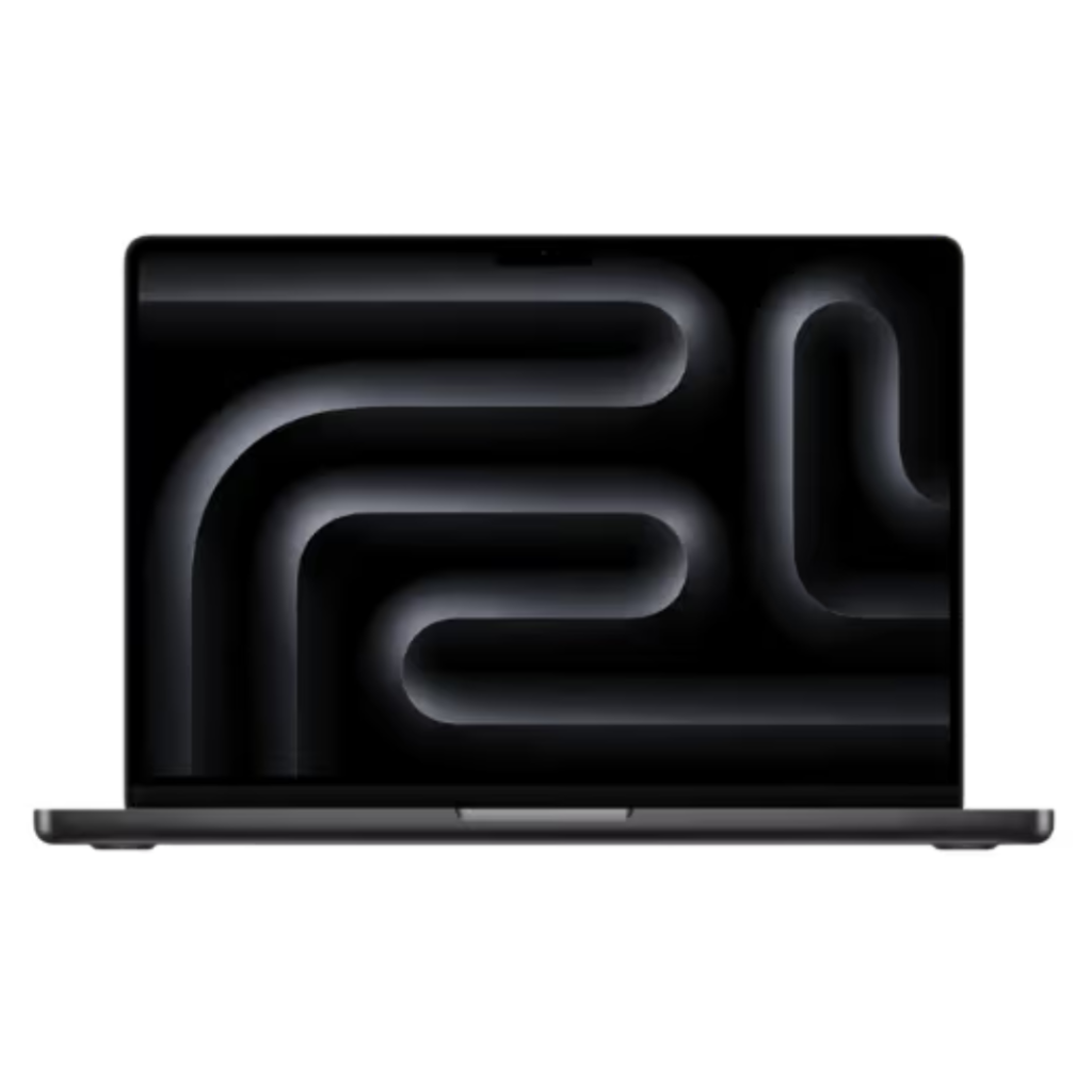 apple macbook pro front view