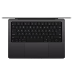 apple macbook pro top view