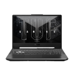 asus tuf gaming a15 front view