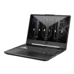 asus tuf gaming a15 left view