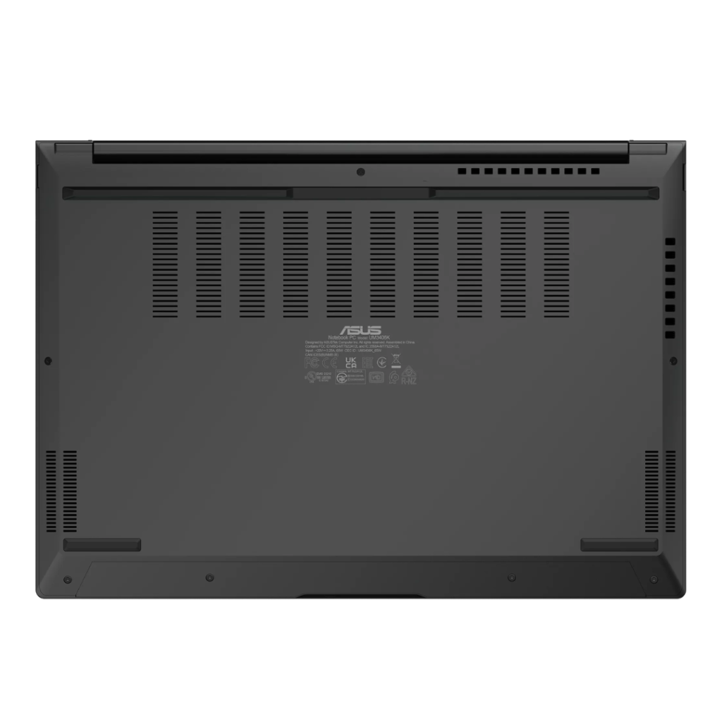 asus zenbook 14 oled back view