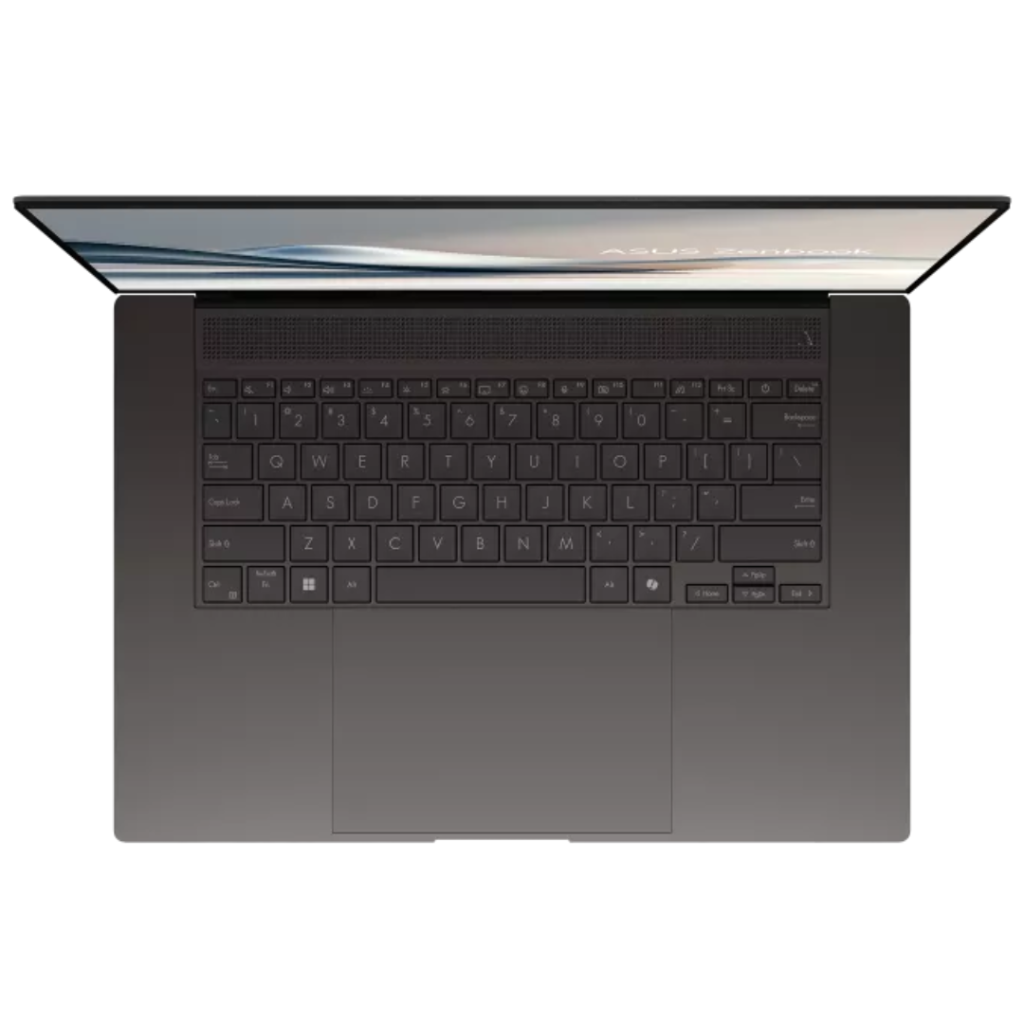 asus zenbook s 16 top view