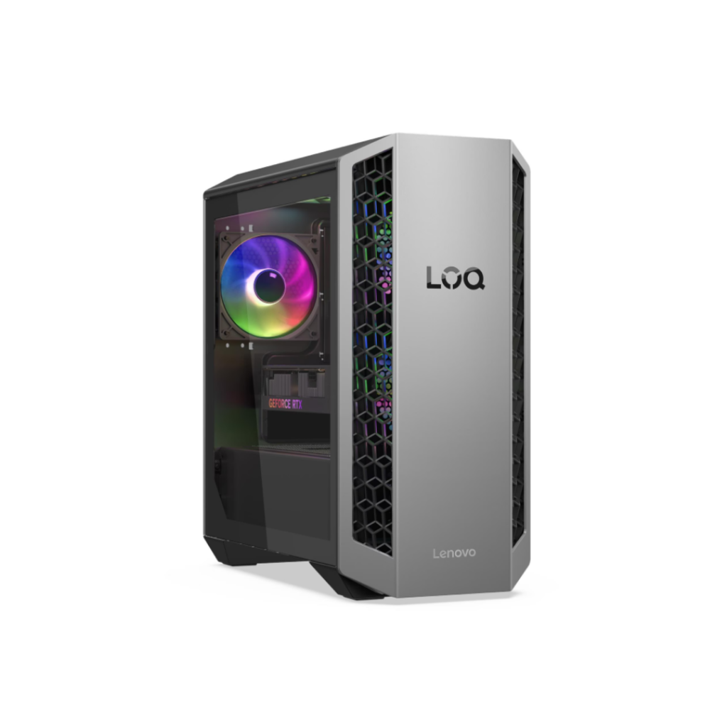 lenovo loq gaming desktop front view