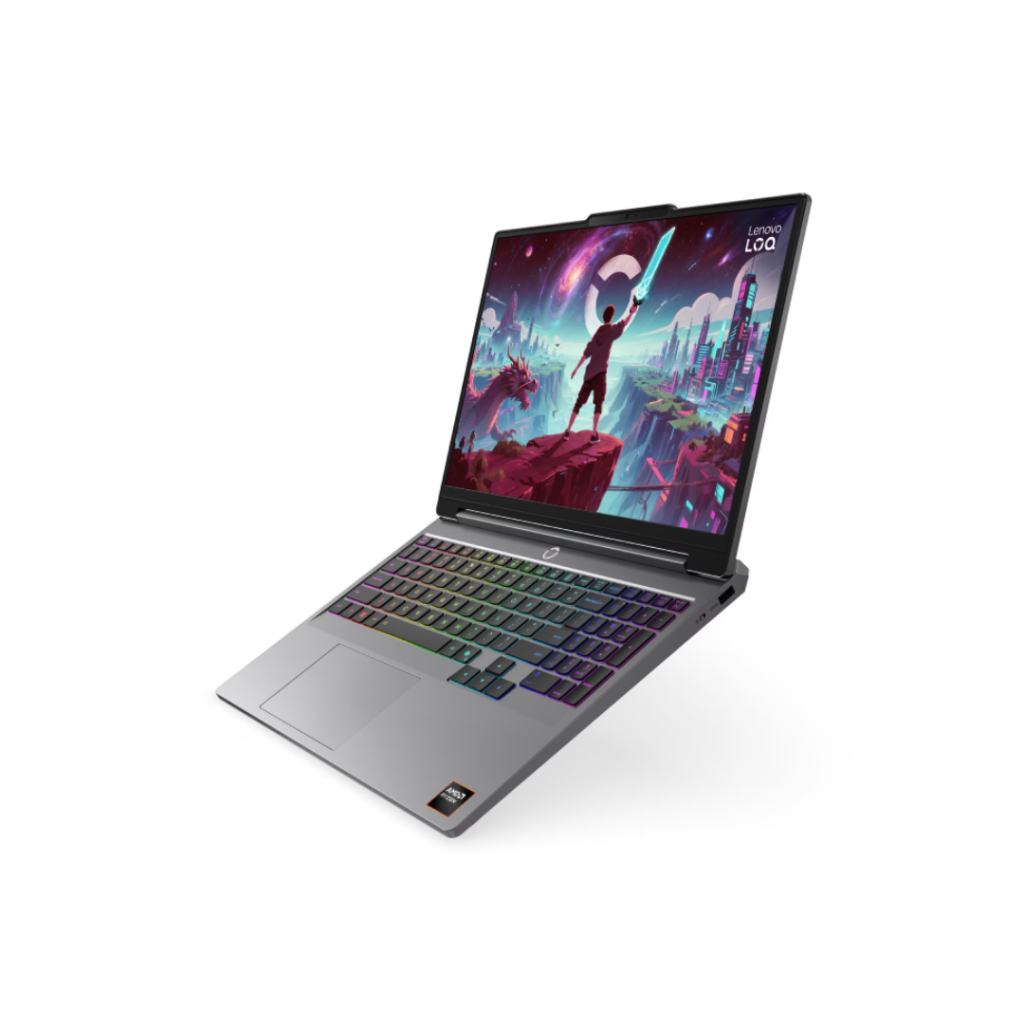 lenovo loq gaming laptop side view