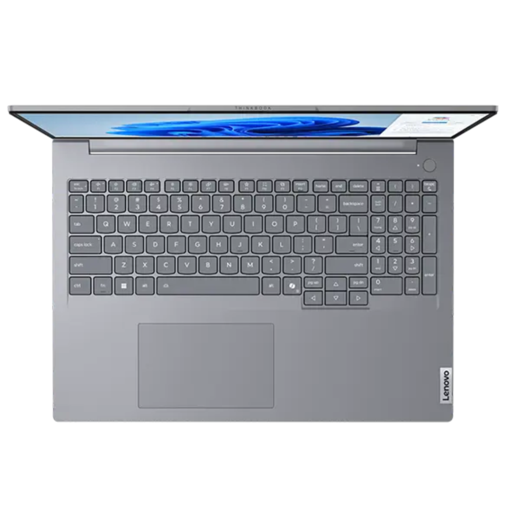 lenovo thinkbook 16 gen 8 top view