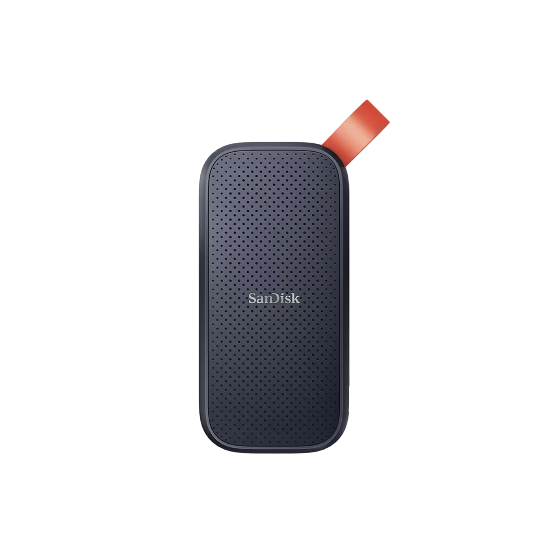 sandisk usb 3 2 ssd front view