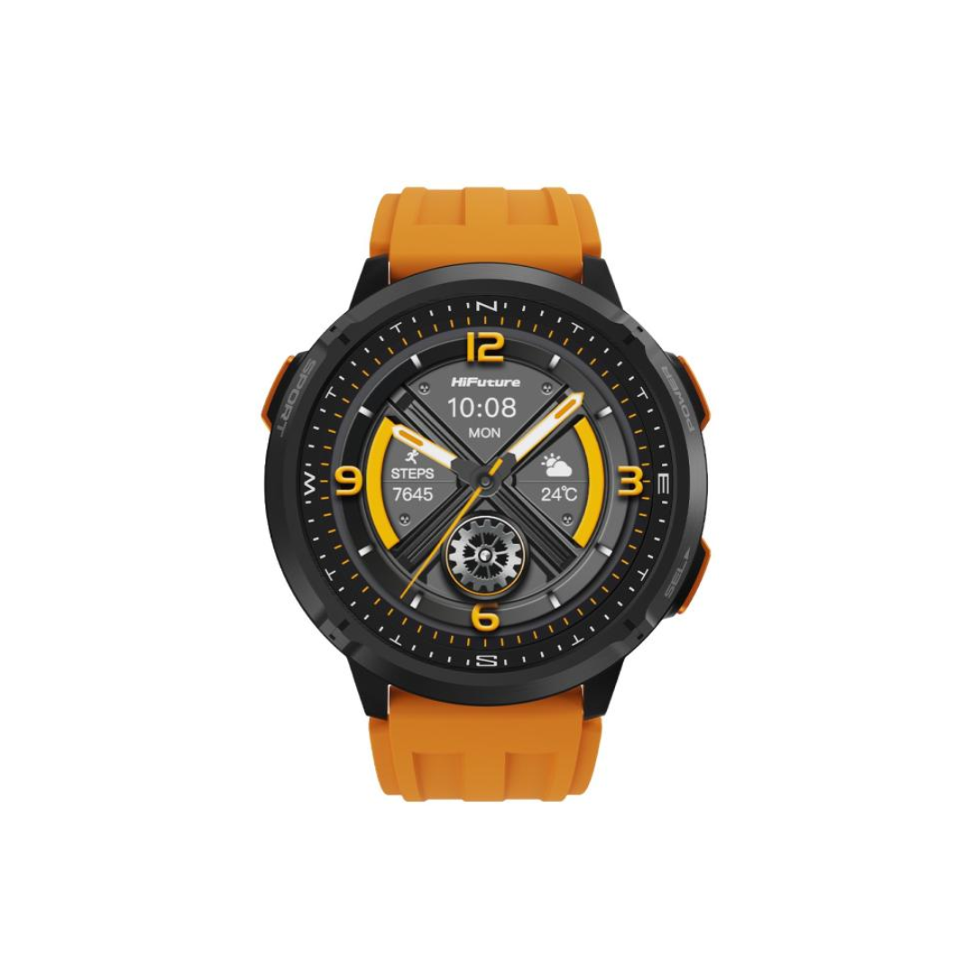mix 3 bluetooth smartwatch latte