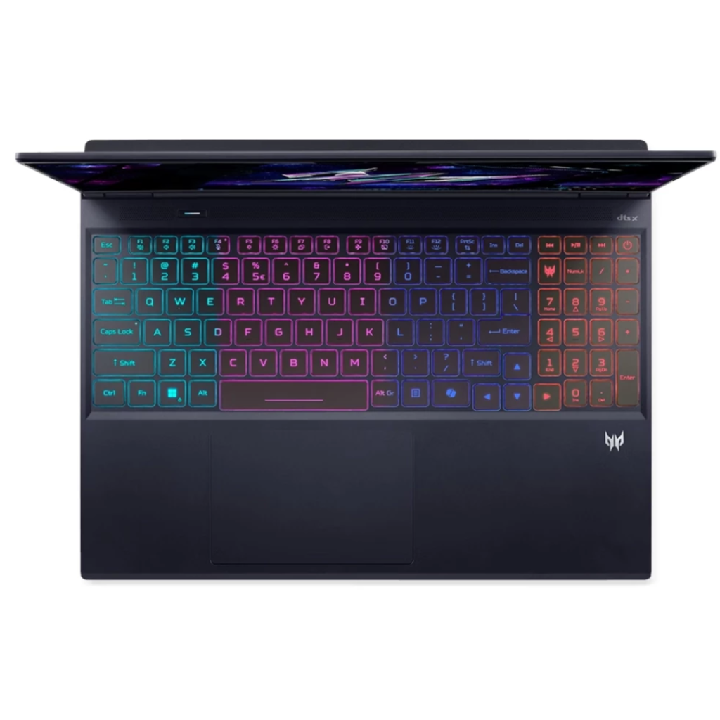 acer predator helios neo 16s top view