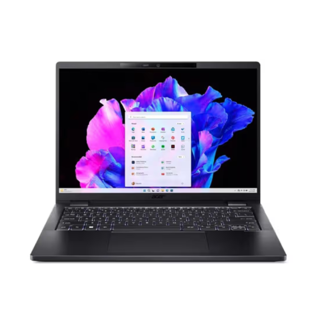 acer travelmate p6 front view