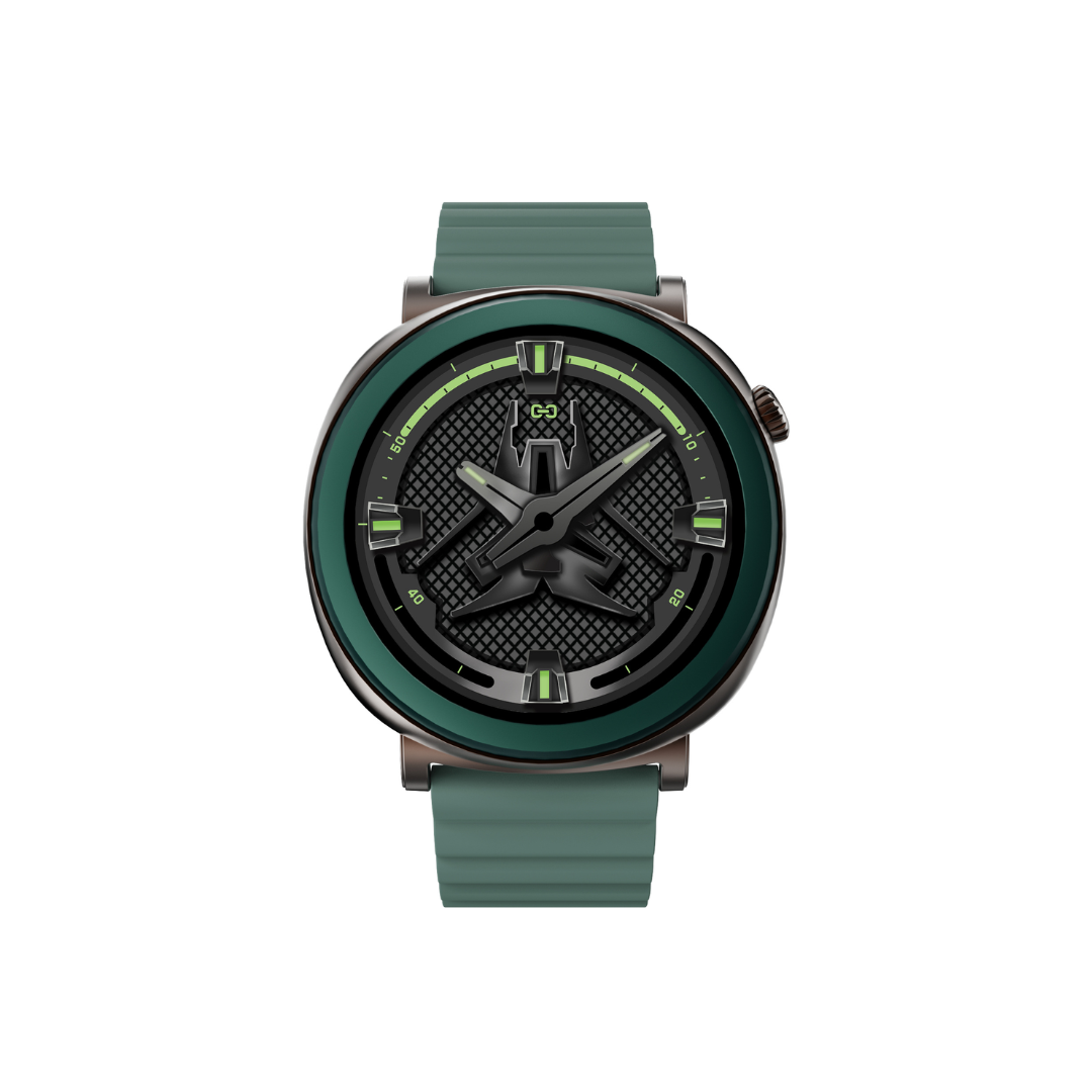 aurora smartwatch green