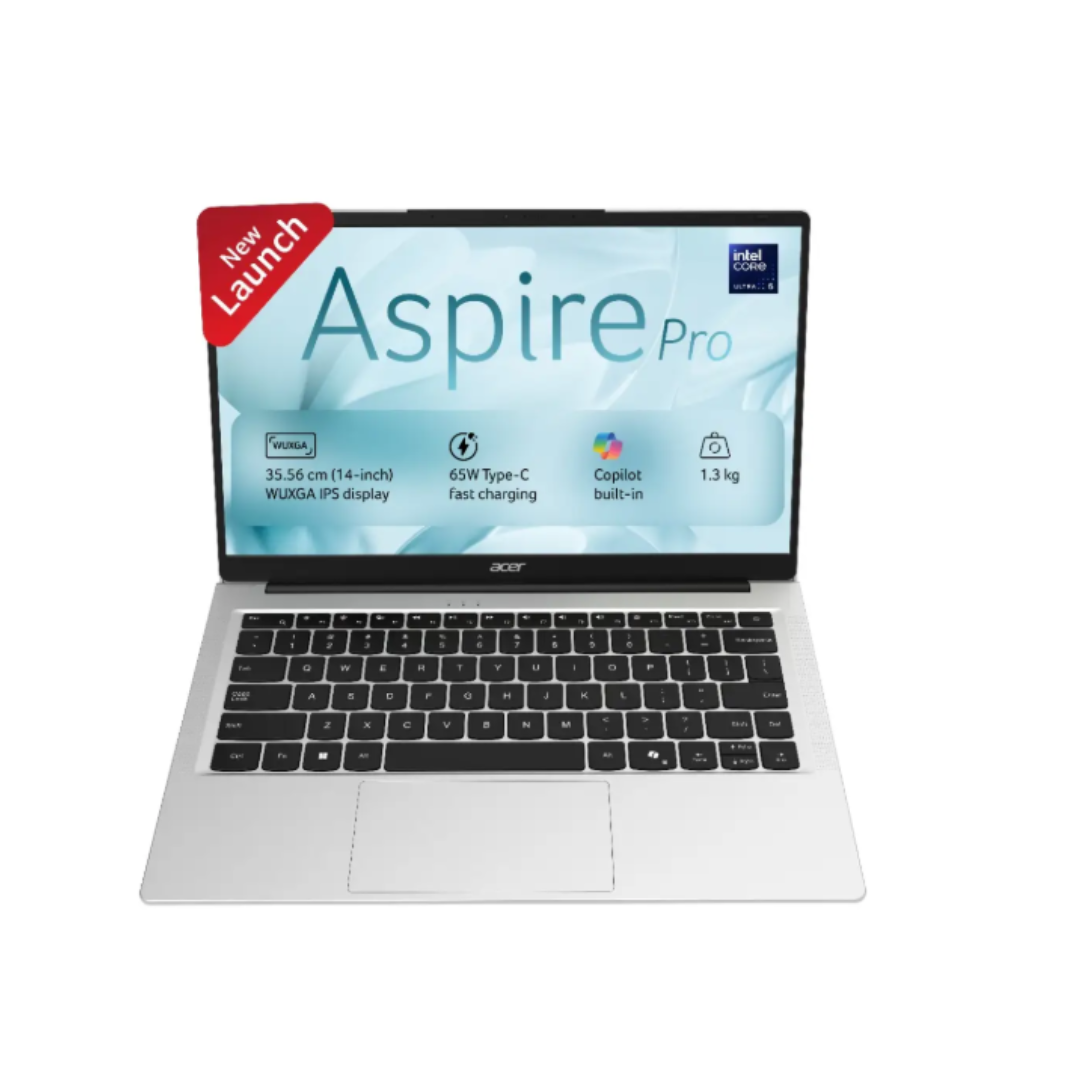 acer aspire pro intel core front view