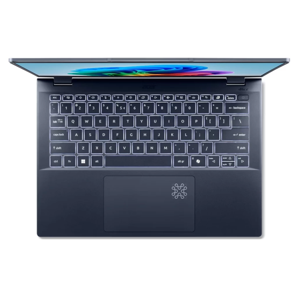 acer swift 14 ai top view