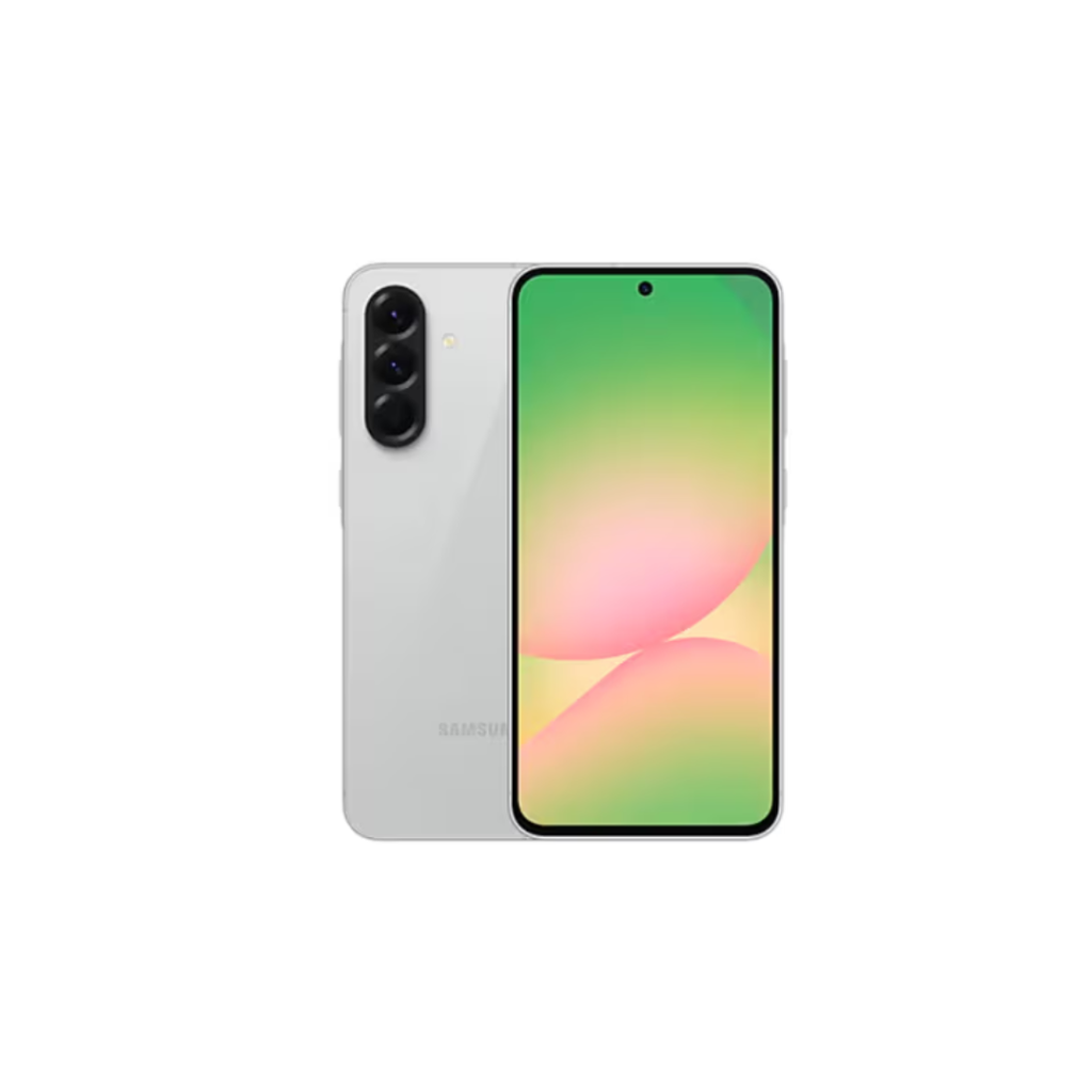 samsung galaxy a56 grey view