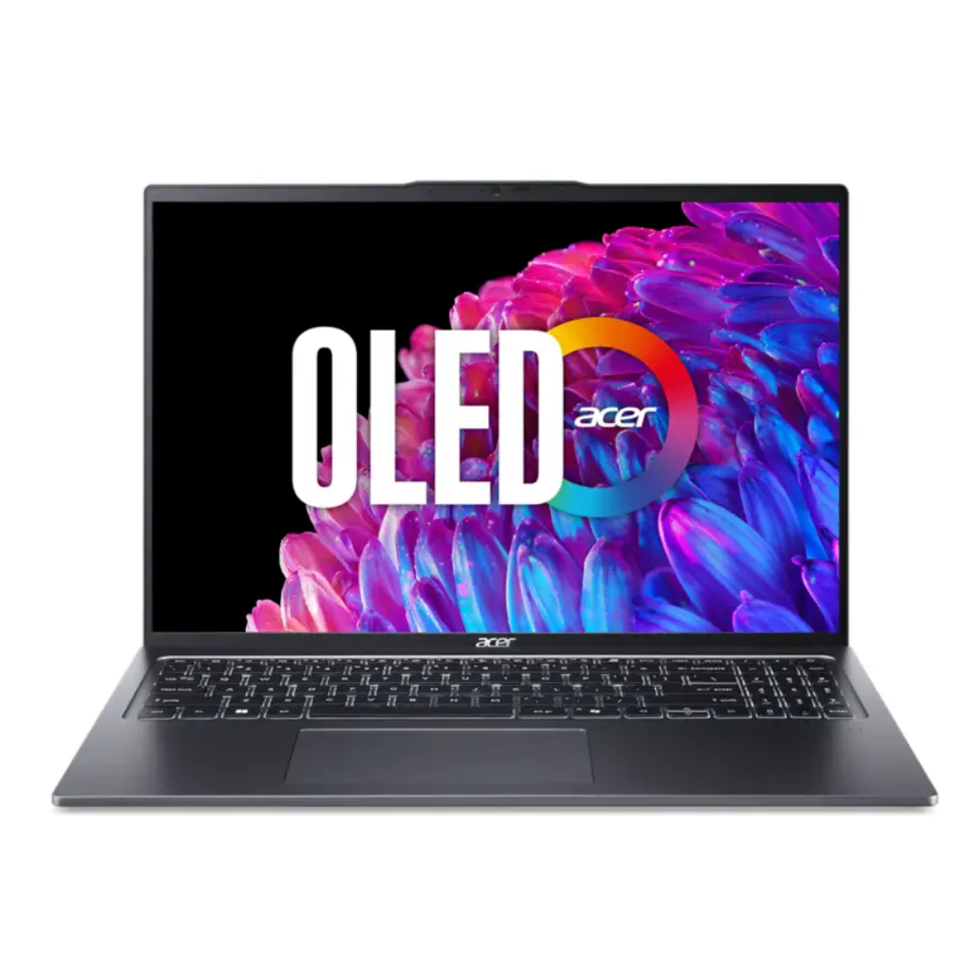 swift go 16 laptop front view